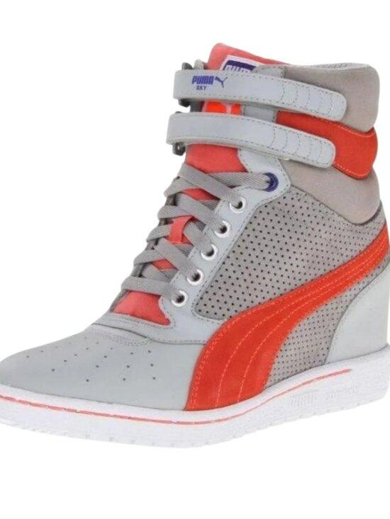 Puma Shoes - Puma Sky Wedge High Tops Sneakers Size 8 Women’s